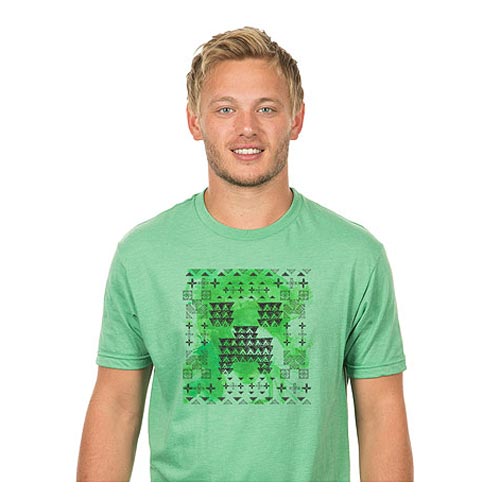 Minecraft Creeper Glyph Premium T-Shirt